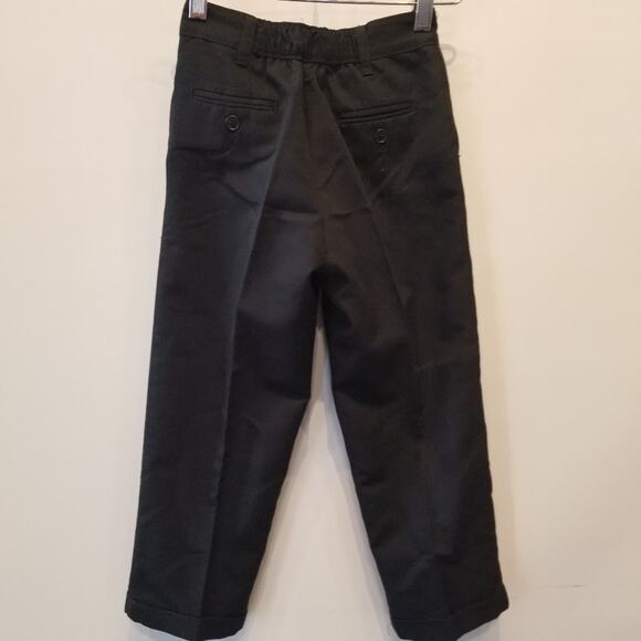 George Boy's Black Dress Pants Comfortable Elastic Waist Women's Size 6 Regular - Picture 3 of 8